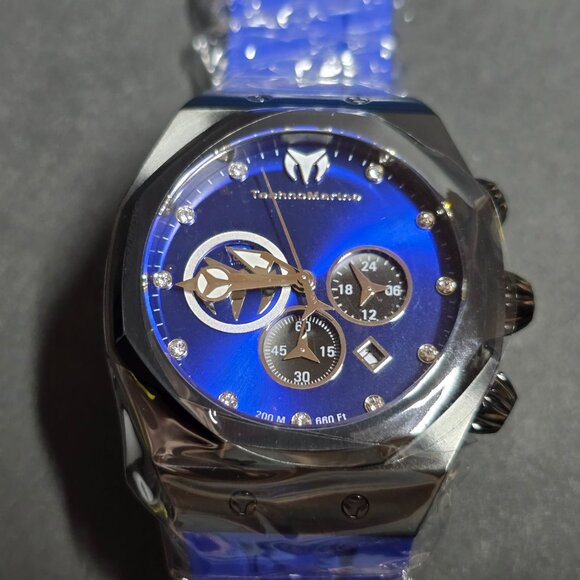 TechnoMarine Reef Sun Men's Watch - 45mm, Blue (TM-523001) - Picture 3 of 13